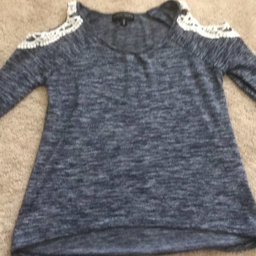 Almost Famous Cold Shoulder Blouse